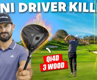 Taylormade Qi4D - 3 Wood Fitting | Mini Driver Killer