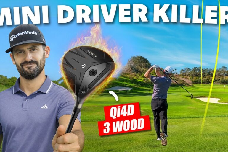Taylormade Qi4D - 3 Wood Fitting | Mini Driver Killer