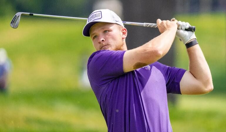 Jones Second, Men’s Golf Fourth After 18 Holes in Mexico