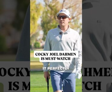 Cocky Joel Dahmen must-watch TV, and he’s currently solo 2nd at Torrey Pines. LFG.