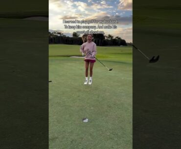 And I just made par on this par 4 🙌 . . . . #relatable #relationship #golfer golf girl, girl