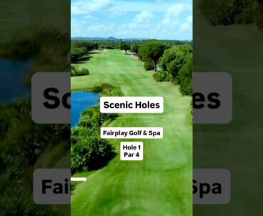 Fairplay Golf & Spa Resort - Hole 1 Drone Flyover | Golf in Spain 🇪🇸