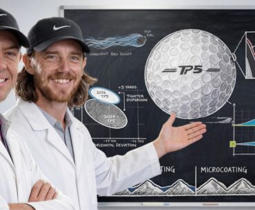 Team TaylorMade Gets First Look at New TP5 and TP5x Golf Balls!