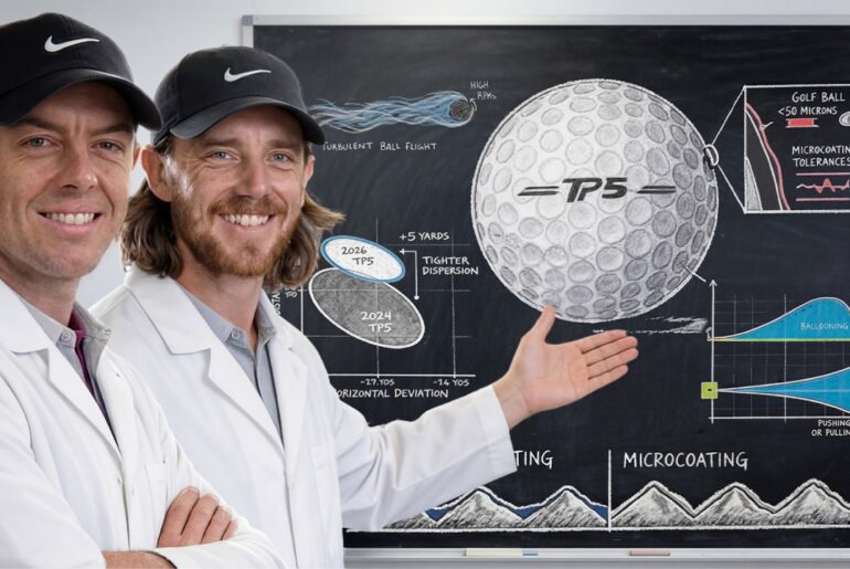Team TaylorMade Gets First Look at New TP5 and TP5x Golf Balls!