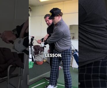 How much do golf lessons improve your game - Lessons available now link in bio