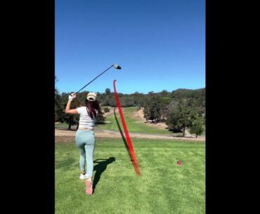 Decent drive with a nice view #golf #golfswing #golfer #golfshorts #golfing #golfshorts #golfcourse