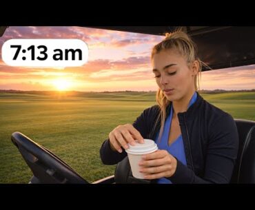 7:13 am Morning ASMR Golf