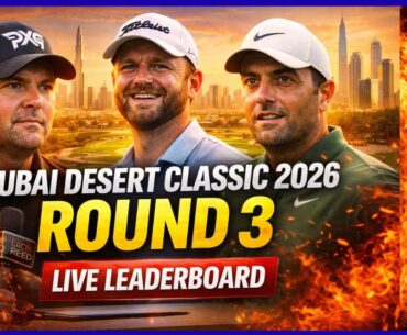 Dubai Desert Classic Round 3  | Reed vs Sullivan Tight Battle