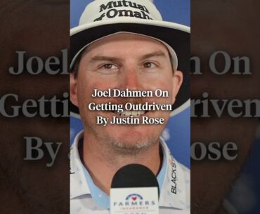 Joel Dahmen always keeps it real. 😂