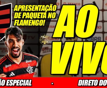 🔴 AO VIVO: PLANTÃO URGENTE! COBRANÇA NO FLAMENGO | COLETIVA DE PAQUETÁ | DIRETO DO CT