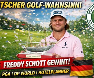 Deutscher Golf-Wahnsinn! Freddy Schott siegt auf der DP World Tour - Alle Infos