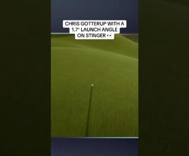 #ChrisGotterup with a stinger of his own 👀 📺: @espn #TGL #golf