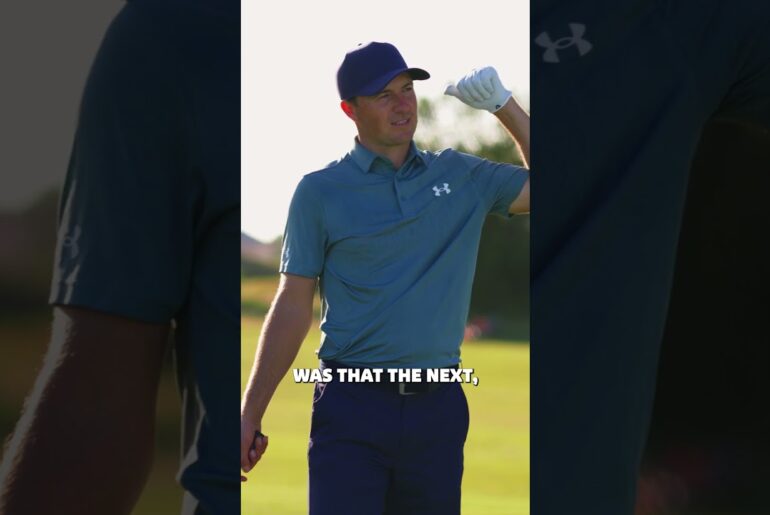 Jordan Spieth shares the story behind his infamous line at the 2017 Open Championship.