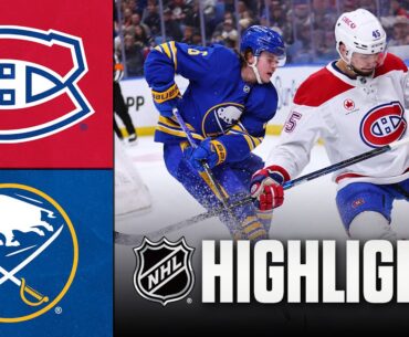 Canadiens vs. Sabres | NHL Highlights | January 31, 2026