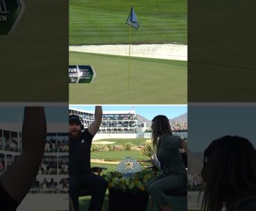 An unforgettable moment: Sam Ryder’s ace at the @WMPhoenixOpen_ThePeoplesOpen