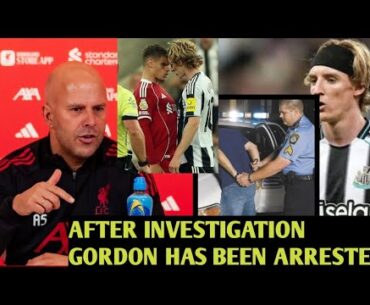 🔥Police Arrest Anthony Gordon After Alleged Post-Match Incident at Anfield✅