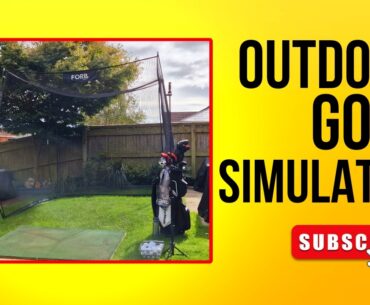 How to setup an OUTDOOR Golf Simulator