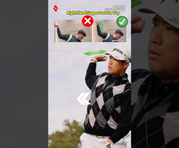 이 손 모양 하나로 슬라이스가 사라집니다!  #마츠야마히데키 #HidekiMatsuyama #pga