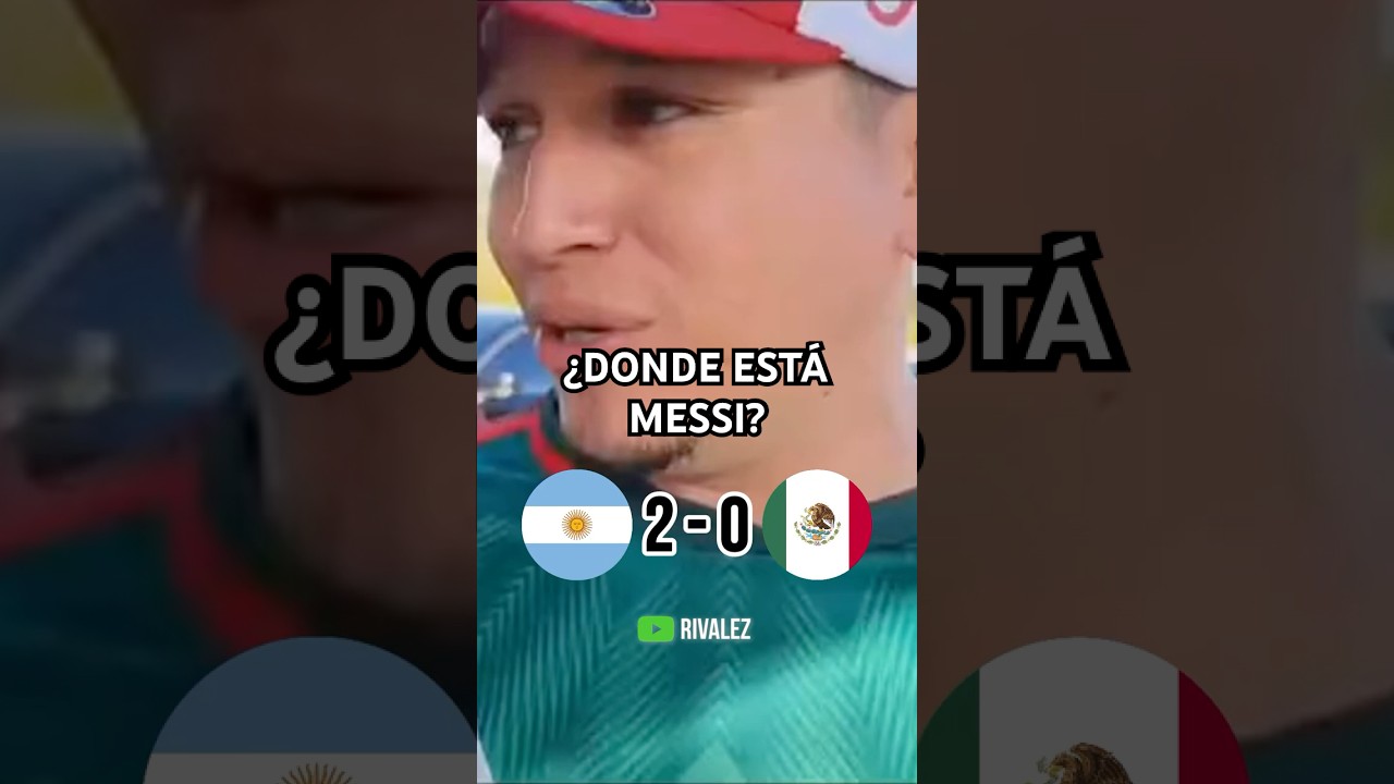 🇦🇷 🇲🇽 Mexicano reacciona al Gol de Messi - Qatar 2022