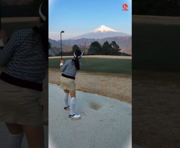 pro japanese golf girl #golfshorts