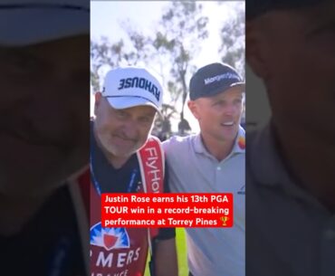 Take a bow, Justin Rose 👏🌹