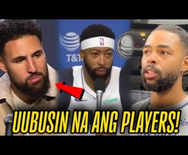 UUBUSIN NA ANG PLAYER NG MAVS?! | Klay Thompson, Anthony Davis at D’Angelo Russell Aalisin Na‼️