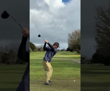 Way to cap off 9 holes with an ez par #golf #takomo