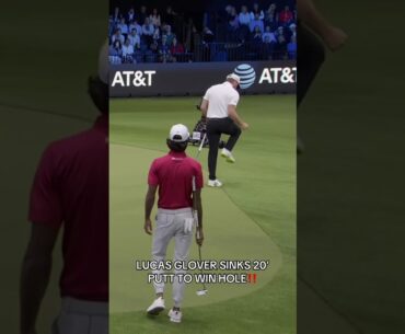 #LucasGlover is back in business 🔒 @AtlantaDriveGC 📺: @espn #TGL #golf