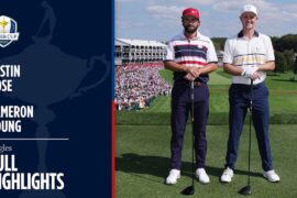 Justin Rose vs Cameron Young | Singles | Full Highlights | 2025 Ryder Cup