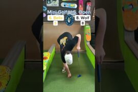 6. Bella vs 8. Wolf CHAMPIONSHIP 🏆, 2024 Mini Golf U.S. Open (Holes 3-4) #golf #minigolf #puttputt