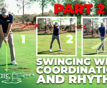 Swinging In Sequence, with Coordination and Rhythm Part 2 | Padraig Harrington