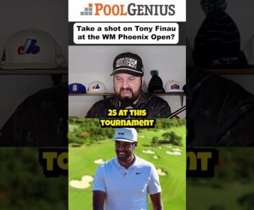 Take a shot on Tony Finau at the WM Phoenix Open? #pga #pgapicks #oneanddone #tonyfinau #phoenixopen
