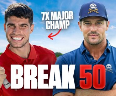 Can I Break 50 with Carlos Alcaraz from the Front Tees?