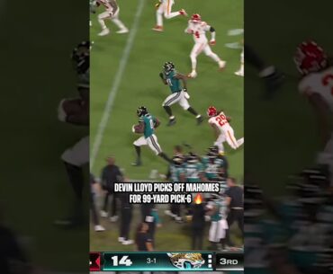 longest pick six in jacksonville jaguars history 😤
