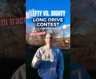 Who won it?!!👀⛳️🤔 #golf #golfcompetition #sistervssister #golfgirls #golfshot #golfshorts #fyp