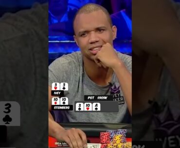 Phil Ivey SEES His Cards And FREAKS OUT!