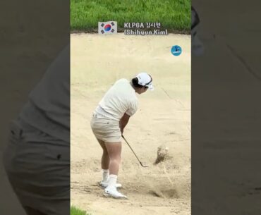 그린벙커샷은 이렇게! 🔥👌🏻 #김시현 [트러블샷]