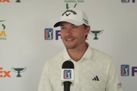 Nicolai Højgaard Breaks Down Bogey-Free Round + Key Par Save | Phoenix Open