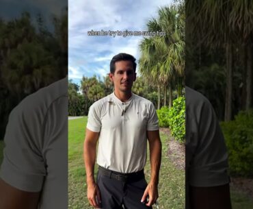 Sorry babe 😅😂 . . . . #relatable #golfgirl #couplehumor funny, funny couple, couple goals, golfer,