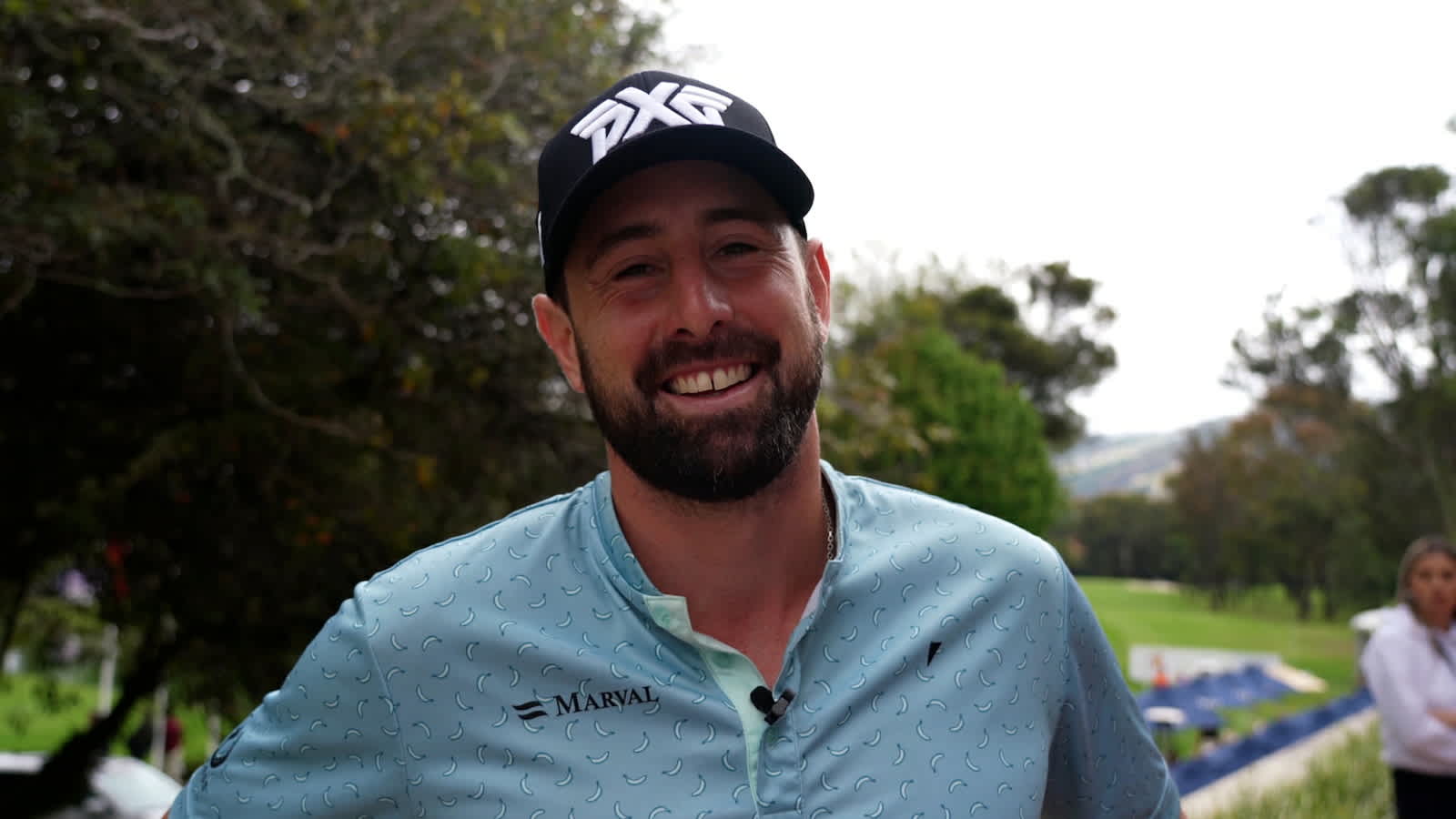 Cristobal Del Solar on historic 57 at Astara Golf Championship