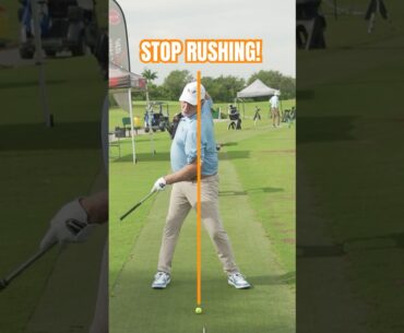 This ONE Move Will Stop You Rushing The Downswing Forever #shorts #golf #golfswing #ericcogorno