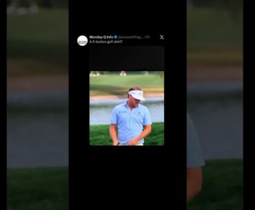 Keith Mitchell 5-button golf shirt | #golfapparel #golffashion #zachriddlegolf #pga #pgatour