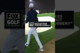 David Puig pulls off a ridiculous shot 👀 #livgolf #golf #DavidPuig