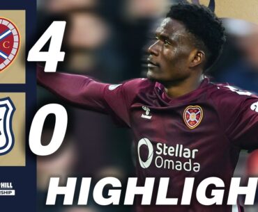 Heart of Midlothian 4-0 Dundee | HIGHLIGHTS | William Hill Premiership