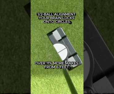 Odyssey Ai-DUAL: 1/2 Ball Alignment = Make More 6-Footers