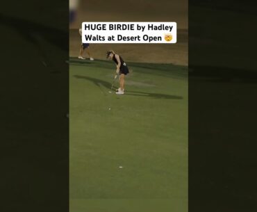 Hadley Walts INSANE Birdie 😳