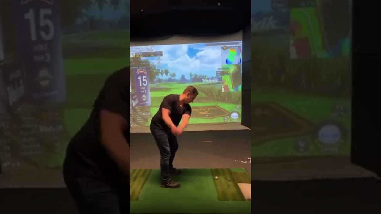 Golf Simulator Fail Golf Simulator Fail