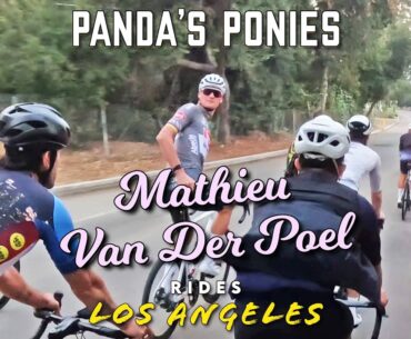 Panda's Ponies: Mathieu Van Der Poel rides Los Angeles