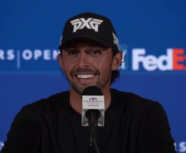 PGA TOUR Rookie Marco Penge Talks Masters + PLAYERS + PXG Switch (Farmers Open Media)