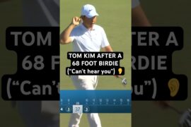 Tom Kim can't hear youuuuu 👂